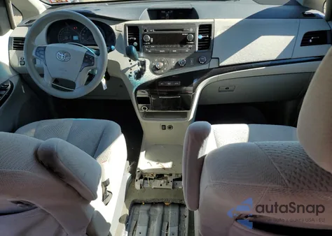 2012 Toyota Sienna Le from USA, damaged, VIN 5TDKK3DC7CS198330